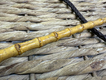 Load image into Gallery viewer, Vintage Childs Delicate Hunt Whip with Thong - Bamboo