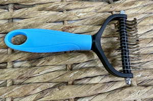 Double-Sided Mane & Tail Rake/Tidier - No More Pulling!! Course/Fine