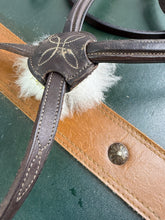 Load image into Gallery viewer, Devoucoux Grackle Bridle -Brown- Large/Full - Padded Anatomic Headpiece