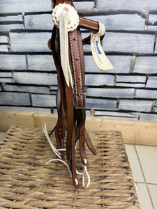 S/H Big Horn Western Headstall/Bridle - Brown - Full