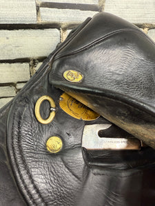 17 1/2” Wide Eric Thomas Close Contact Jump Saddle - Black