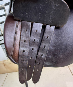 15” Wide GFS Pony GP Saddle - Brown