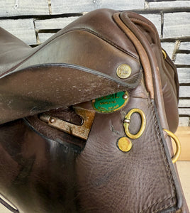 17 1/2” MW Ideal VSD/GP Saddle - Brown