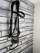 Load image into Gallery viewer, S/H Anatomic Padded Bridle with Sliding Noseband - Brown - Full
