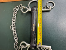 Load image into Gallery viewer, 5 1/2” Vulcanite Mullen Mouth Short Shank Pelham Bit - Cob/Showing/Hunting