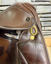 Load image into Gallery viewer, 16” MW Farrington English Pony WH Saddle - Brown