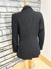 Load image into Gallery viewer, Vintage Ladies Size 38 Harry Hall Wool Hunt Coat - Black