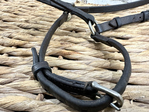 S/H Chunky Mexican Grackle Noseband - Brown - Cob