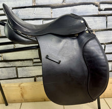 Load image into Gallery viewer, 16” Wide M&amp;J Saddlery English GP Pony Saddle - Black