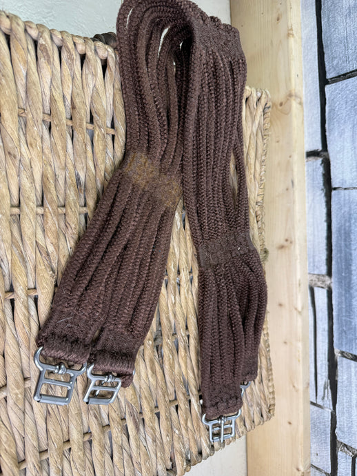 S/H 39” Stubben Cord Anti-Chafe Girth - Brown