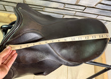 Load image into Gallery viewer, 15” Wide Chase English Pony GP Saddle - Brown - Deep Seat