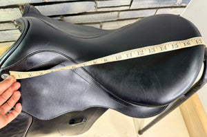 17 1/2” Changeable Gullet Utopia/Discovery GP Saddle - Black
