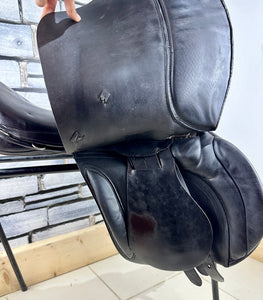 17” Medium Ideal International Event Saddle - Brown