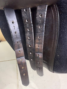 17 1/2” MW/Fit 2 Lavinia Mitchell Jump Saddle - Brown