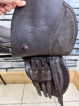 Load image into Gallery viewer, 15” MW Jeffries Falcon Hawk Event Pony GP/Jump Saddle - Brown
