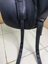 Load image into Gallery viewer, 18” MW Ideal Suzannah LH Dressage Saddle - Black