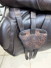 Load image into Gallery viewer, 17 1/2” Wide Lovatt &amp; Rickets Sylvan English GP Saddle - Brown - Arabian Saddle Company