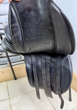 Load image into Gallery viewer, 17” Wide Native Pony/Comfort Saddles WH Saddle - Black