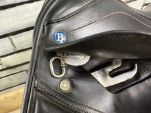 Load image into Gallery viewer, 17” Medium/MW Barnsby Dressage Saddle - Black