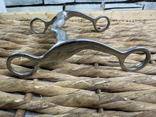 Load image into Gallery viewer, S/H 4 3/4” Western Reining Gag Bit - Port Mouth