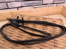 Load image into Gallery viewer, S/H Grackle Bridle, Rubber Reins &amp; Running Martingale - Full