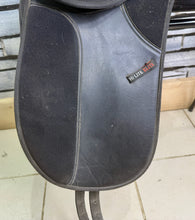 Load image into Gallery viewer, 16” Hi-Lite Elite Pony Dressage Saddle - Black