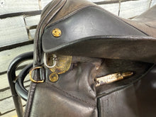 Load image into Gallery viewer, 16” Medium Barrie Swain English Pony GP Saddle - Black