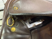 Load image into Gallery viewer, 16” MW Farrington English Pony WH Saddle - Brown