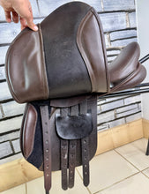 Load image into Gallery viewer, 16” MW Liberty English Pony GP Saddle - Brown