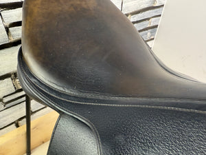 17” MW Henri De Rivel Jump Saddle - Black