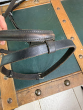 Load image into Gallery viewer, Jeffries Flash Noseband - Brown - Cob - Traditional English Leather