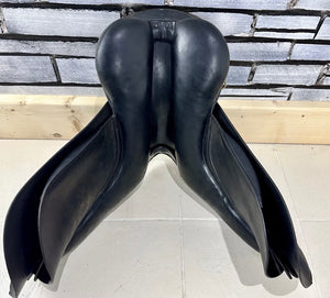 17” Medium Jeffries Falcon English Event GP Saddle - Black