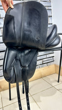 Load image into Gallery viewer, 17” MW Ideal Suzannah Dressage Saddle - Black