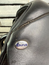 Load image into Gallery viewer, 17” MW Harry Dabbs Taurus Forward Cut GP Saddle -Black- Upswept Panels