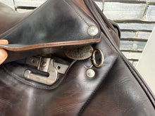 Load image into Gallery viewer, 17” MW Frank Baines Jump Saddle - Brown