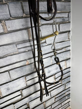 Load image into Gallery viewer, 15” Leather Western Set-Saddle, Headstall, Nathe Gag, Cinch