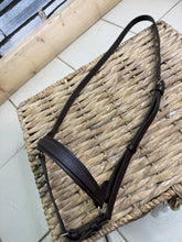 Load image into Gallery viewer, S/H Wide English Drop Noseband - Brown - Full
