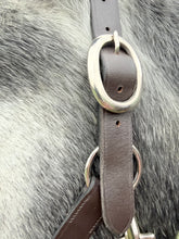 Load image into Gallery viewer, Plain Leather Clip Headcollar -Mini-Foal-Shetland/Pony/Cob/Full/XF-XXF/Draft - Travel/Shows/Turnout