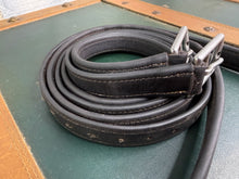 Load image into Gallery viewer, 135cm/54” Devoucoux Ladies Hide Wrapped Stirrup Leathers - Brown - Non Stretch
