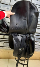 Load image into Gallery viewer, 17” Wide Ideal/Martin Wilkinson Suzannah Dressage Saddle - Black