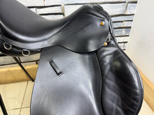 Load image into Gallery viewer, 17 1/2” MW Ideal 1350 GP Saddle - ESTA -Black- Big Blocks - English Leather