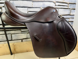 17 1/2” Wide Barnsby GP Saddle - Brown