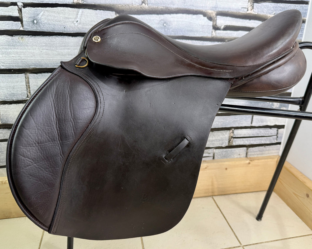 17 1/2” Wide Barnsby GP Saddle - Brown