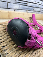 Load image into Gallery viewer, S/H Shires Fieldsafe Grazing Muzzle - Pink - Full