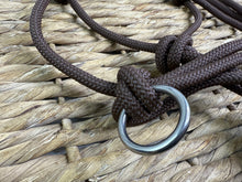 Load image into Gallery viewer, Soft Rope Halter/Bitless Sidepull Bridle with Reins - Small &amp; Large -