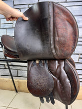 Load image into Gallery viewer, 19” 28 (M) Stubben Siegfried Extra GP/Jump Hunting Saddle - Brown
