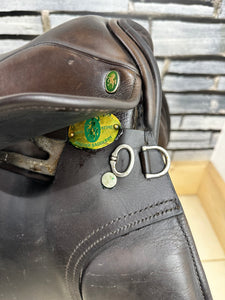 16 1/2” MW Minster English Saddlery GP Saddle - Brown