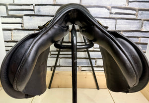 16” Wide Santa Cruz Pony GP Saddle - Black