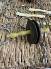 Load image into Gallery viewer, S/H Job Lot of Five X 5 1/2” Nathe &amp; Happy Mouth Bits-Gag/Snaffle