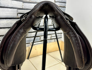 17” Wide Ideal Classic GP Saddle - Brown